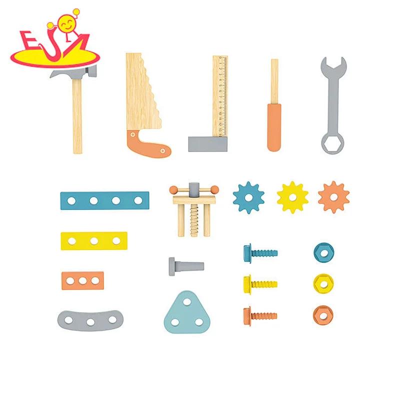 Ultimate Wooden Tool Box Toy Interactive Gears, Locks & Creative Play for Kids STEM Learning Adventure W03D251